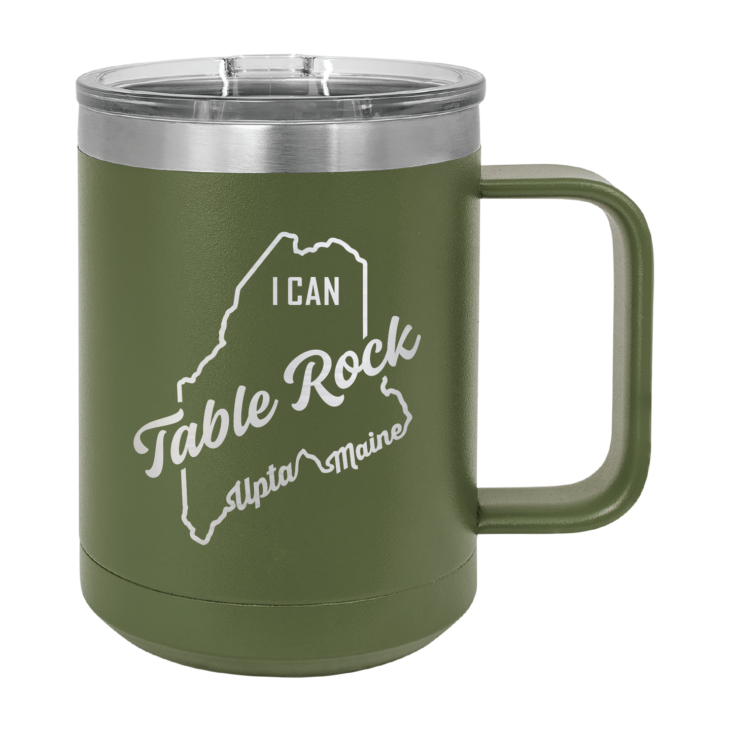 Polar Camel Travel Coffee Mug: Table Rock