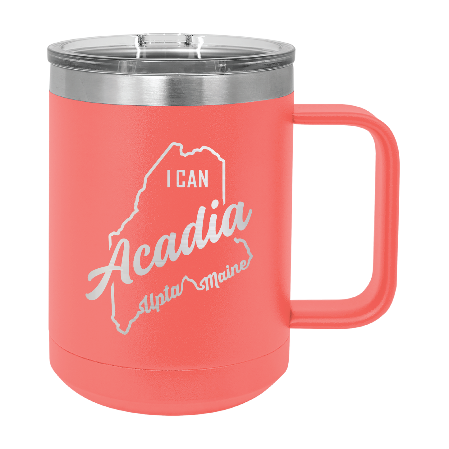 Polar Camel Travel Coffee Mug: Acadia