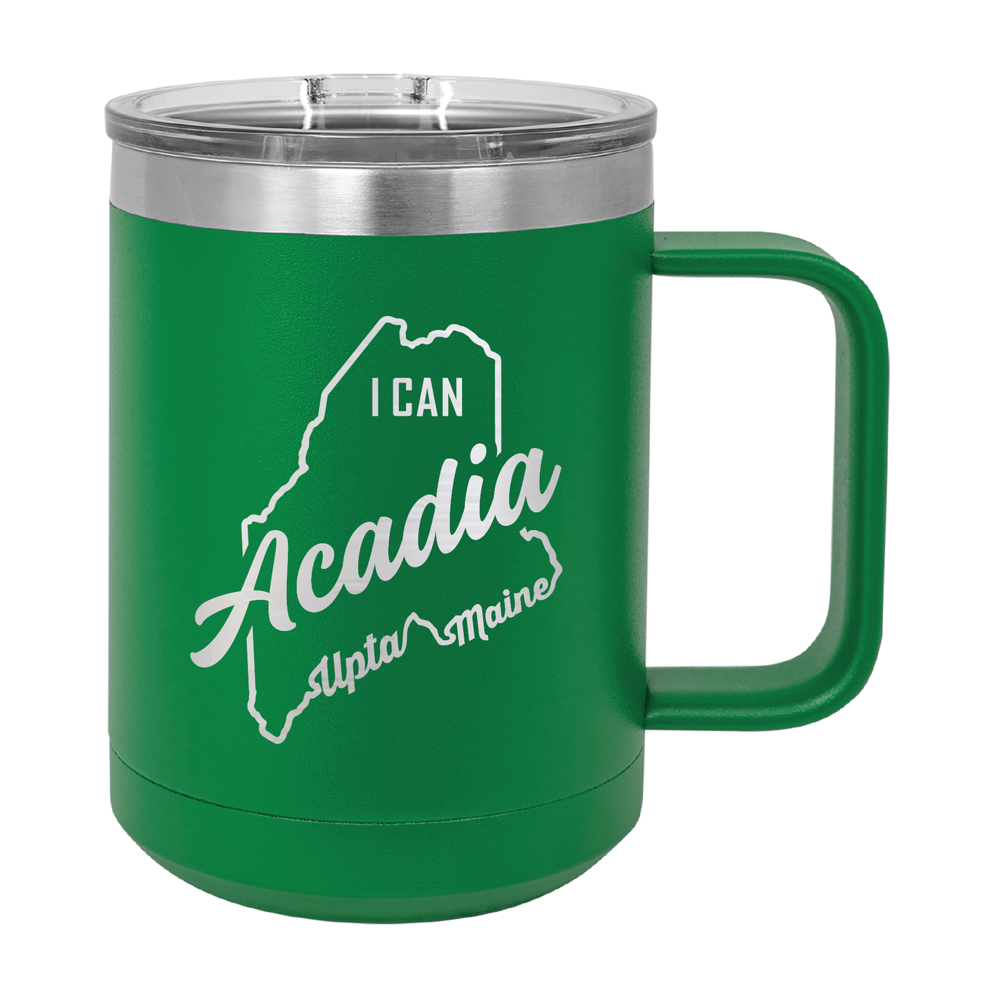 Polar Camel Travel Coffee Mug: Acadia