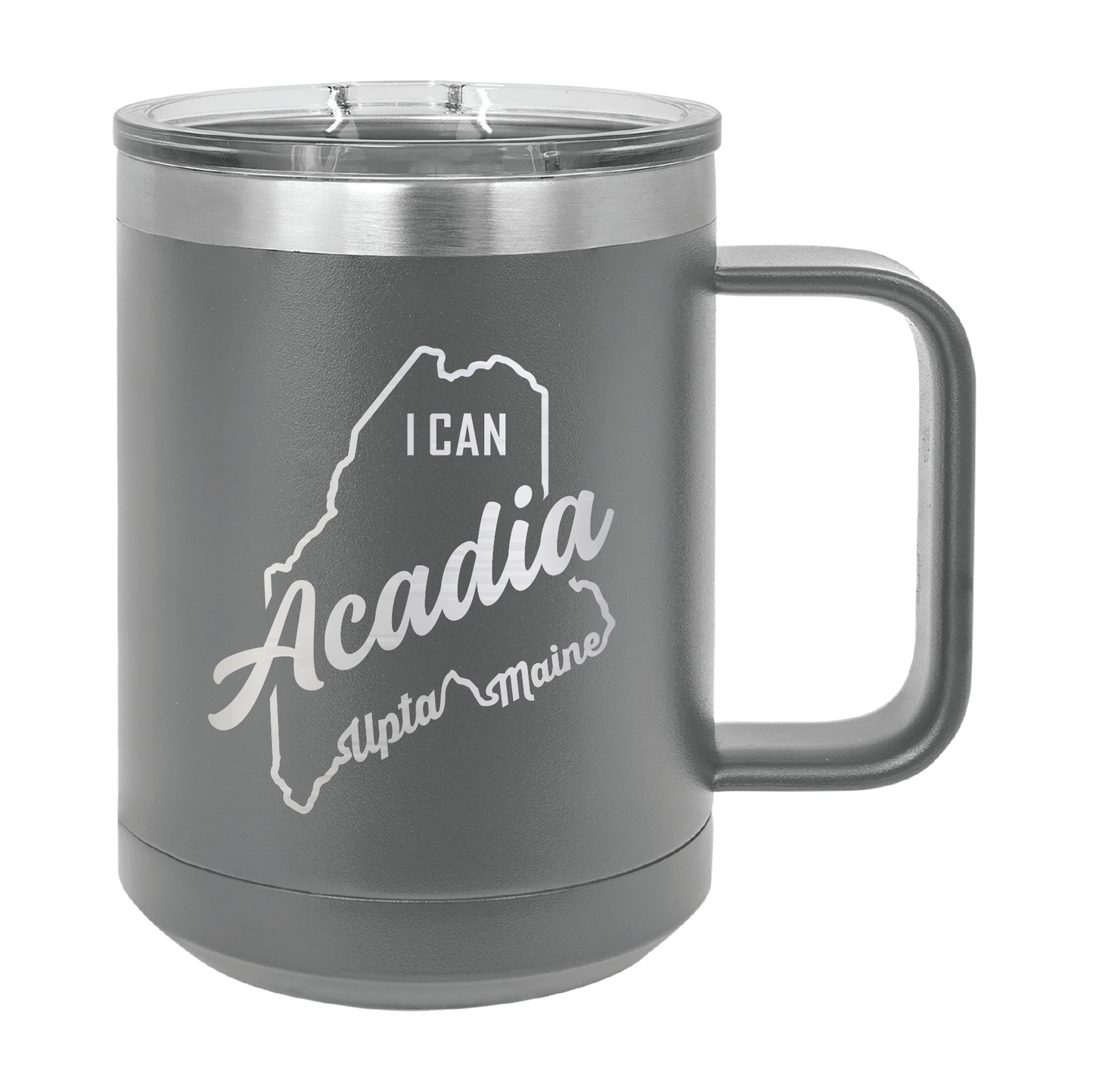 Polar Camel Travel Coffee Mug: Acadia