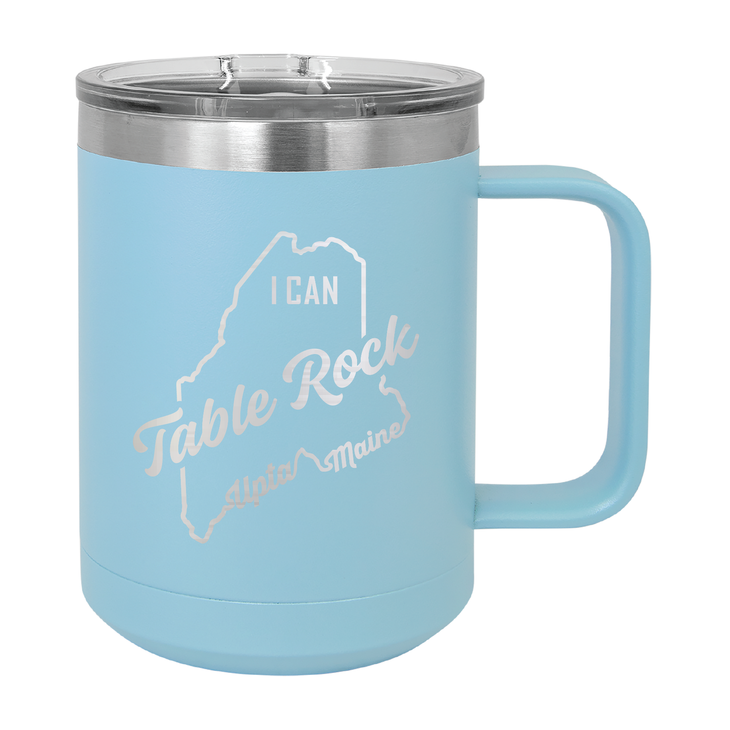 Polar Camel Travel Coffee Mug: Table Rock