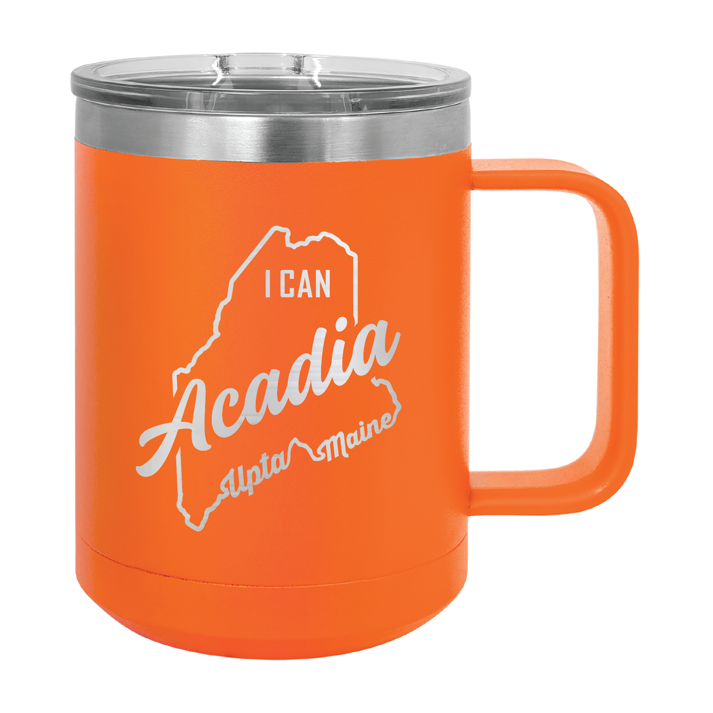 Polar Camel Travel Coffee Mug: Acadia