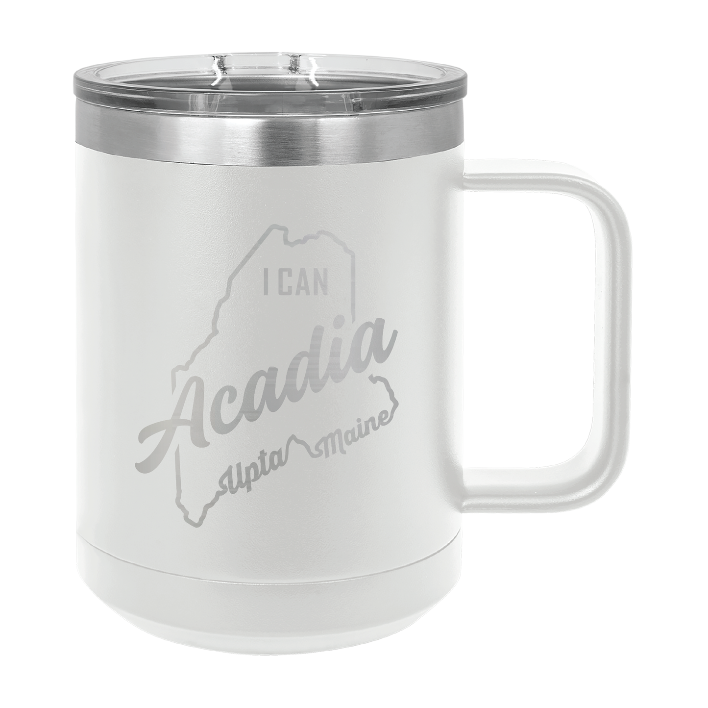 Polar Camel Travel Coffee Mug: Acadia