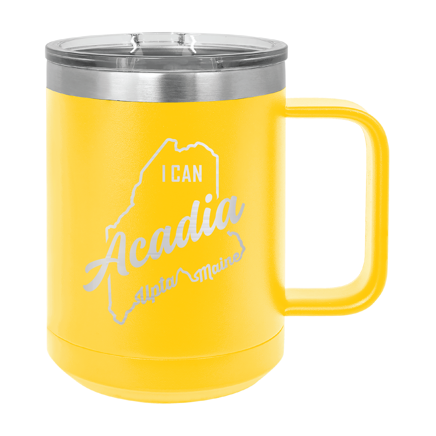 Polar Camel Travel Coffee Mug: Acadia