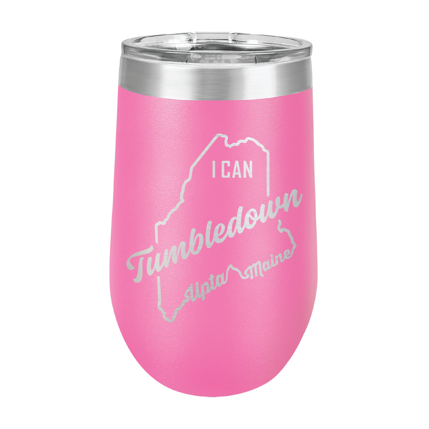 Polar Camel Stemless Wine Tumbler: Tumbledown