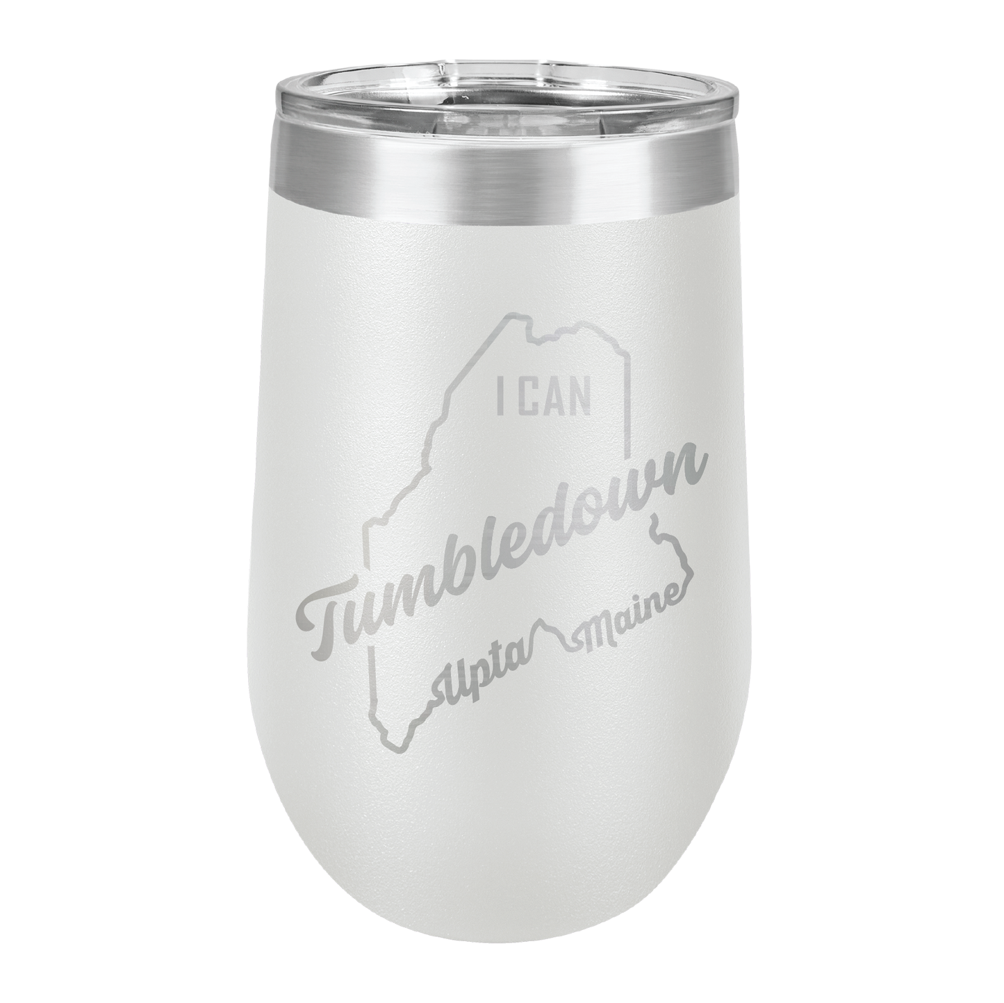Polar Camel Stemless Wine Tumbler: Tumbledown
