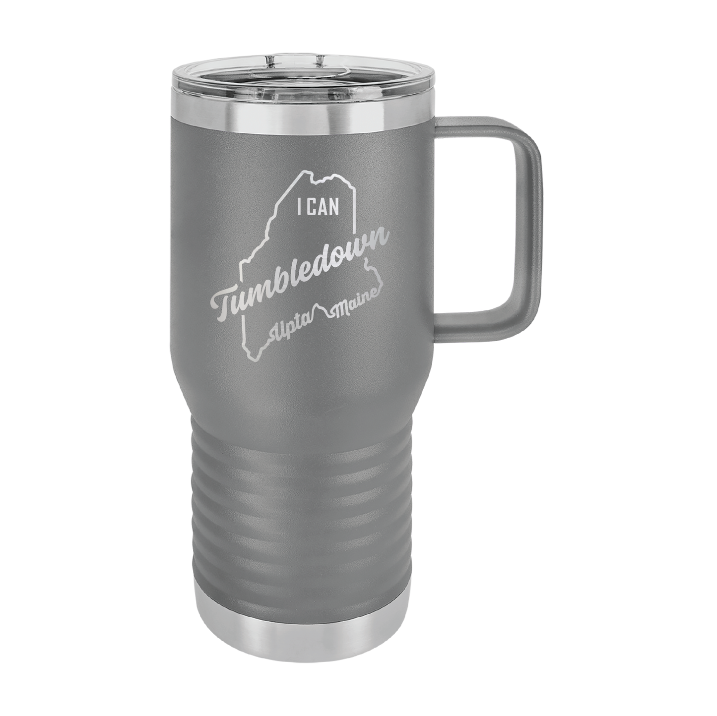 Polar Camel Travel Coffee Mug: Tumbledown