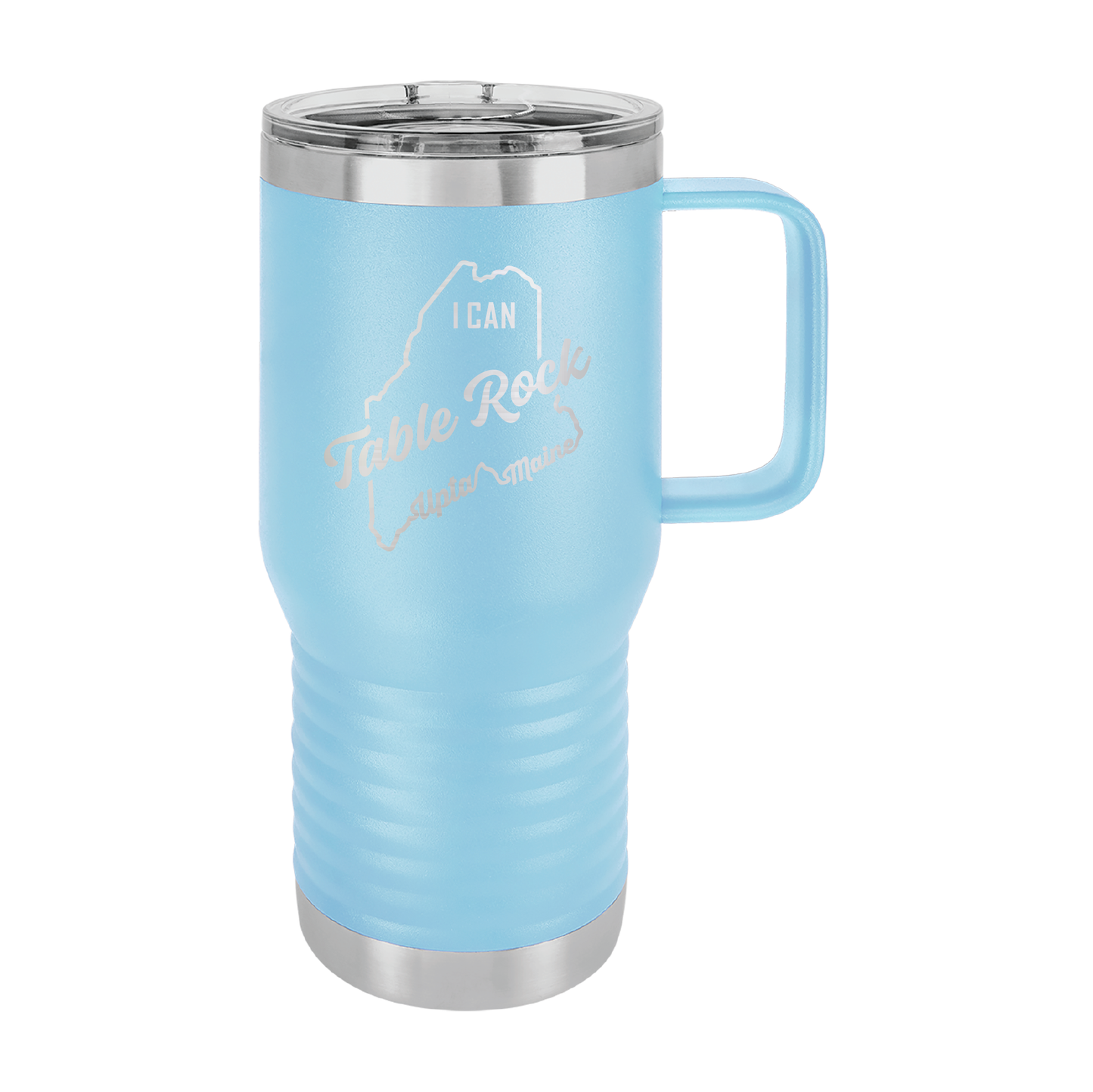 Polar Camel Travel Coffee Mug: Table Rock