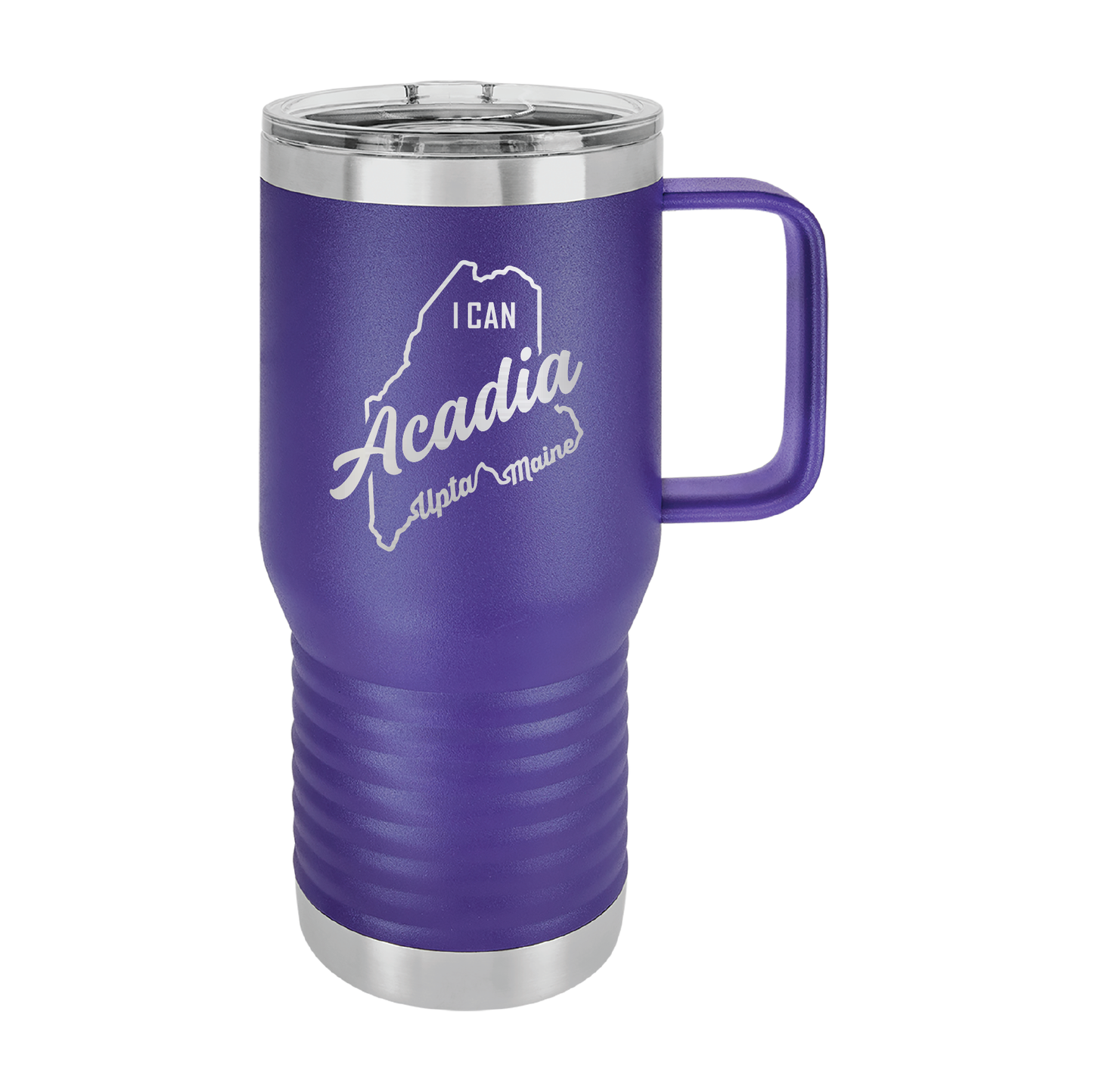 Polar Camel Travel Coffee Mug: Acadia