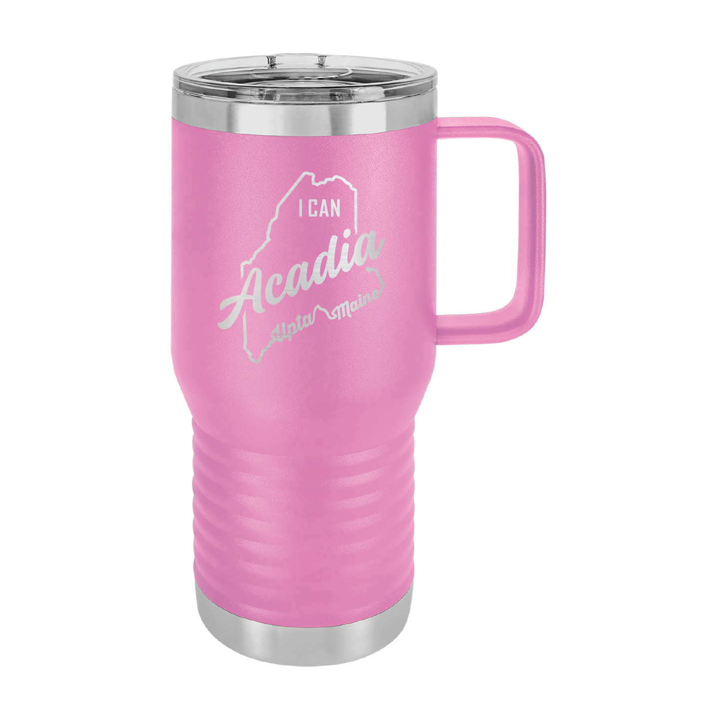 Polar Camel Travel Coffee Mug: Acadia