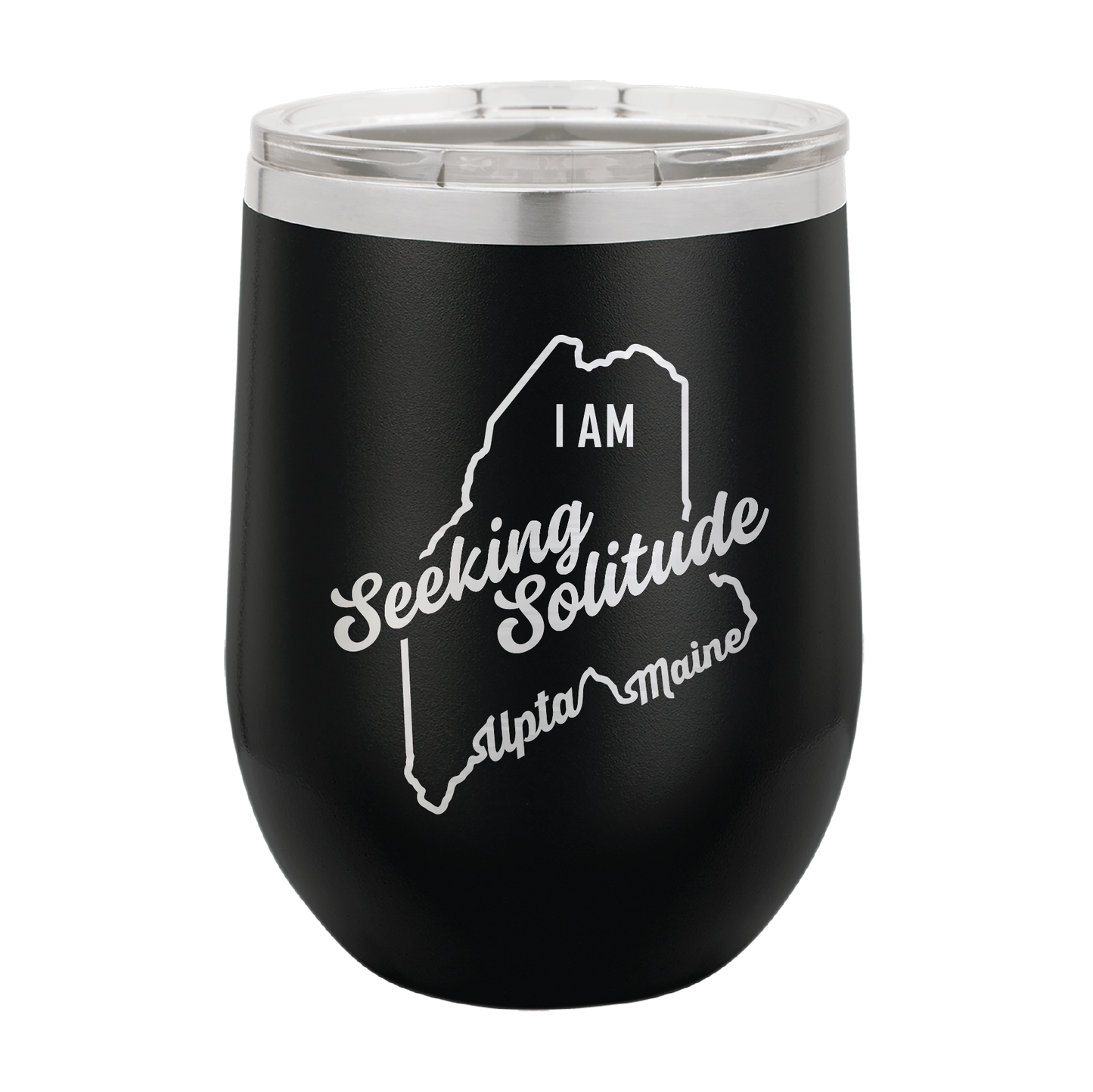 Polar Camel Stemless Wine Tumbler: Seeking Solitude