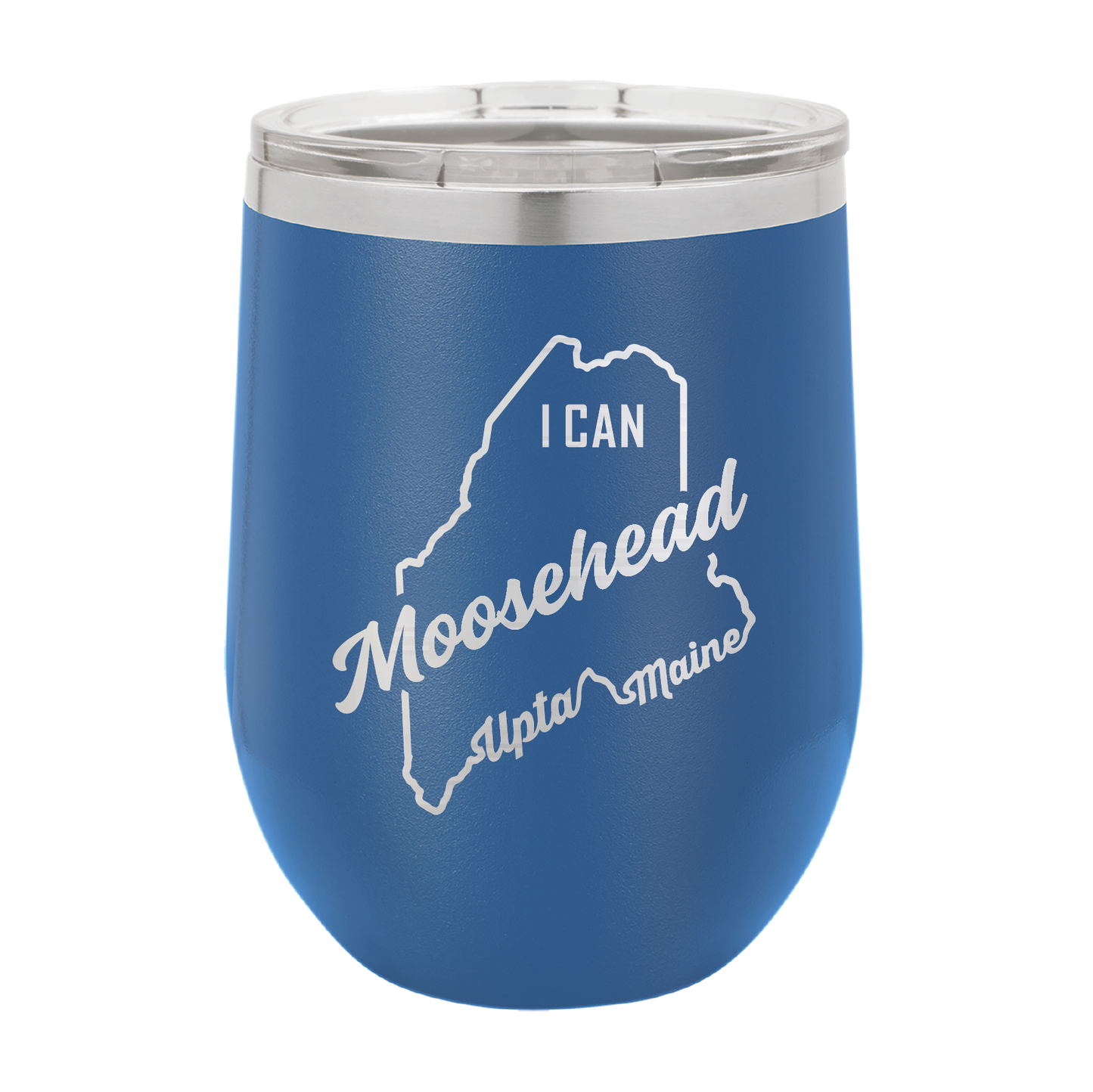 Polar Camel Stemless Wine Tumbler: Moosehead