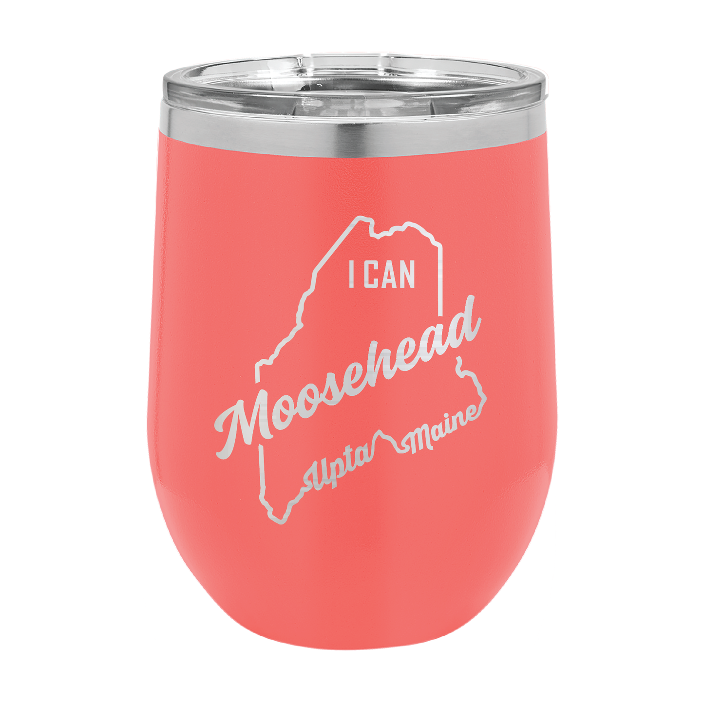 Polar Camel Stemless Wine Tumbler: Moosehead