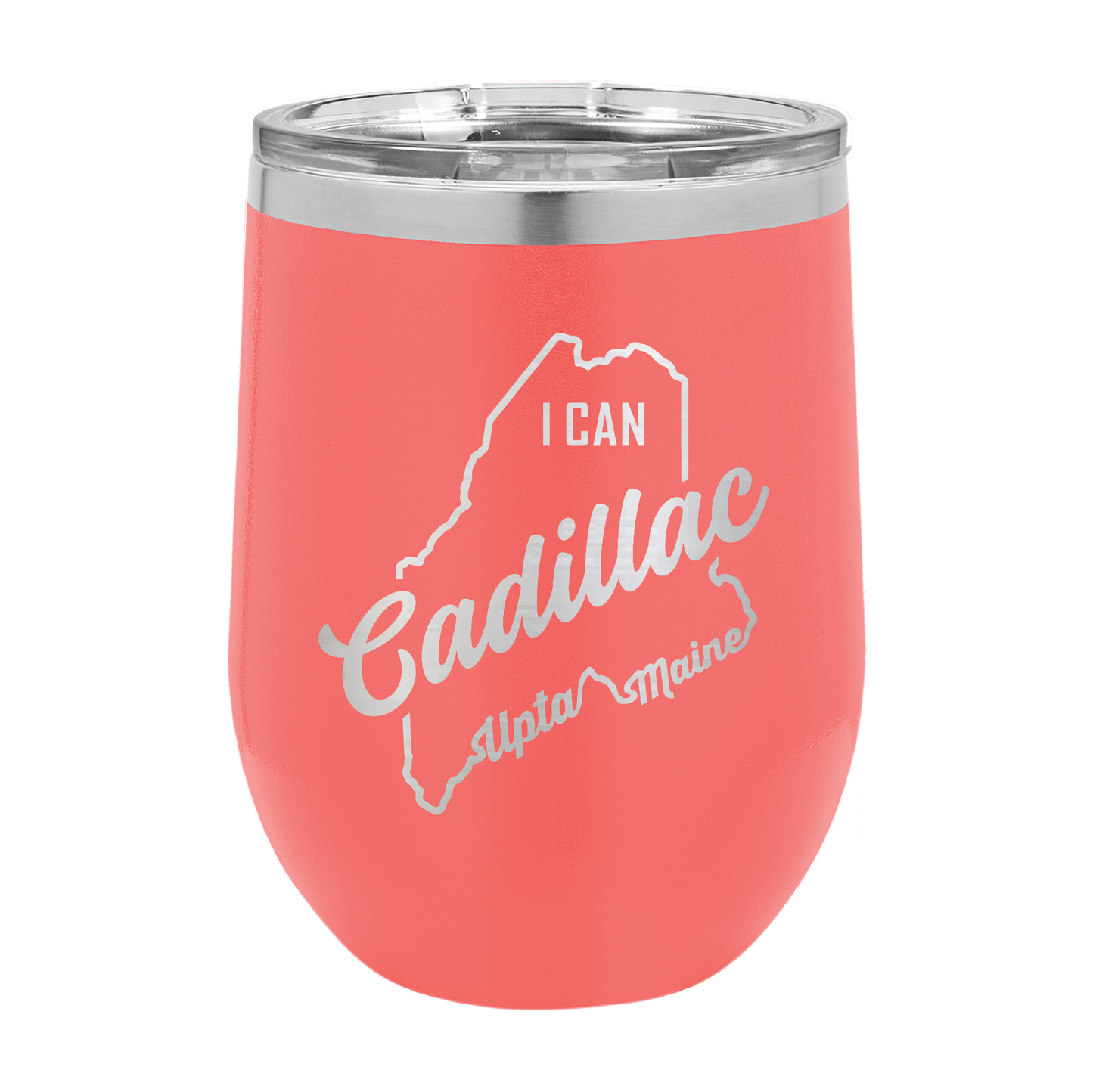 Polar Camel Stemless Wine Tumbler: Cadillac