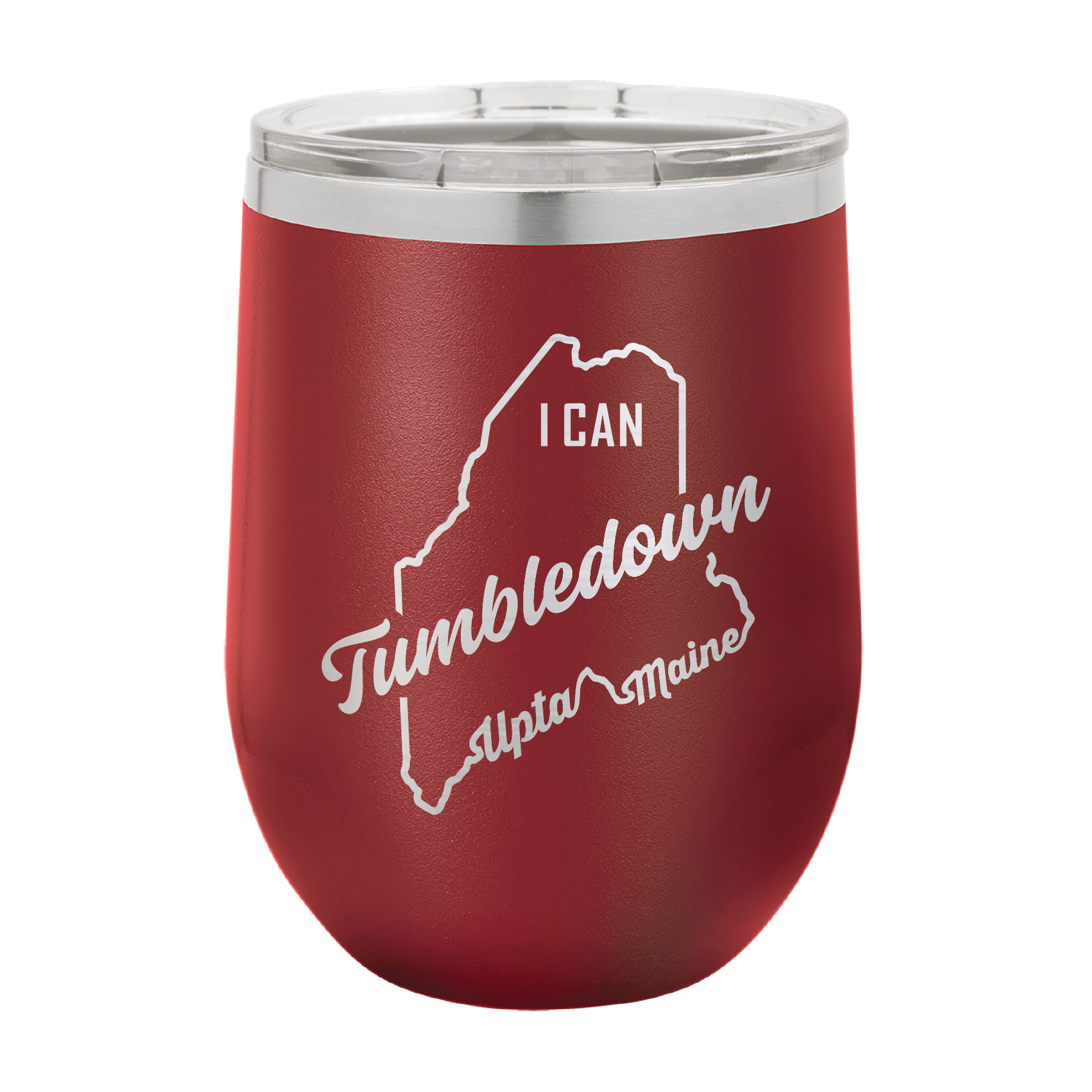 Polar Camel Stemless Wine Tumbler: Tumbledown