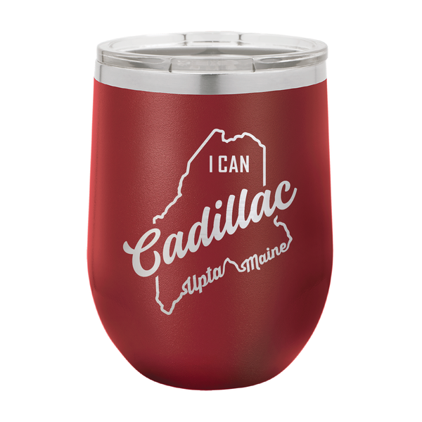 Polar Camel Stemless Wine Tumbler: Cadillac