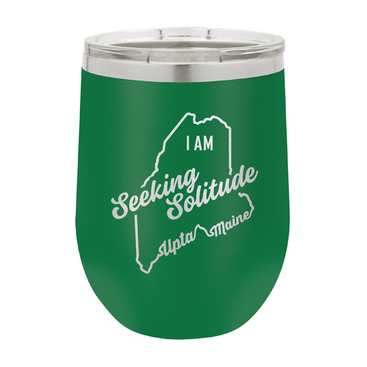 Polar Camel Stemless Wine Tumbler: Seeking Solitude