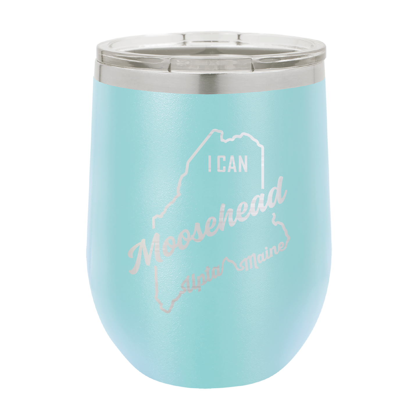 Polar Camel Stemless Wine Tumbler: Moosehead