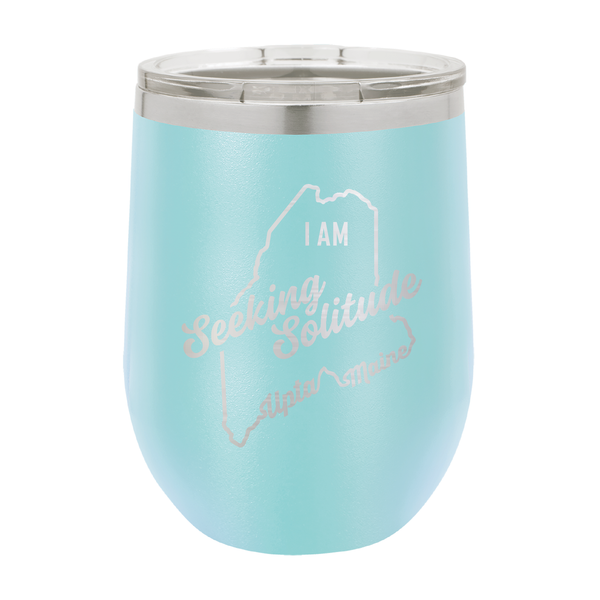 Polar Camel Stemless Wine Tumbler: Seeking Solitude