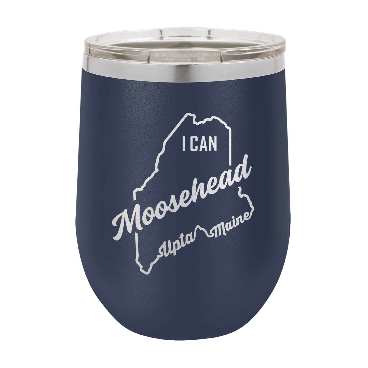 Polar Camel Stemless Wine Tumbler: Moosehead