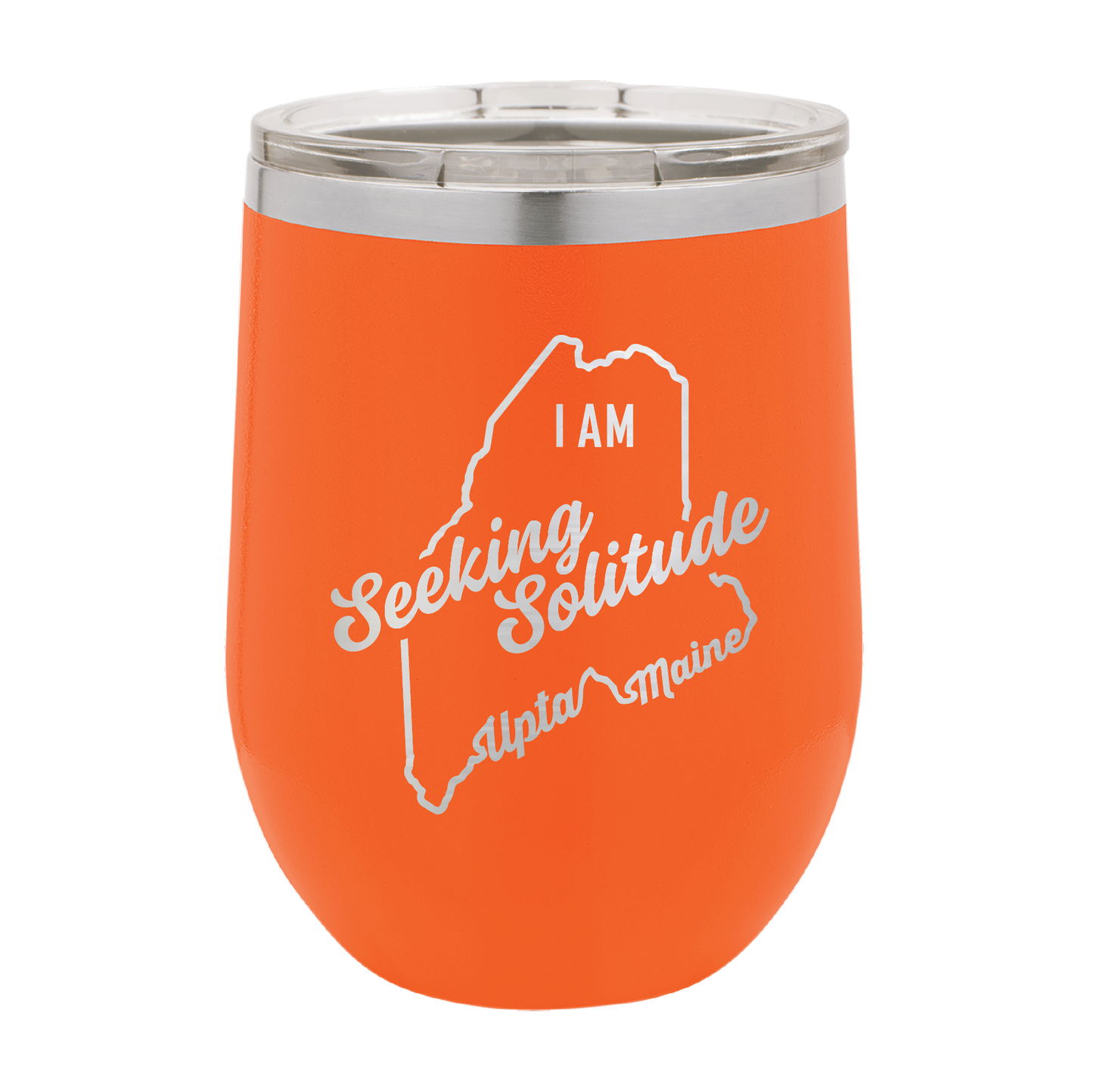 Polar Camel Stemless Wine Tumbler: Seeking Solitude