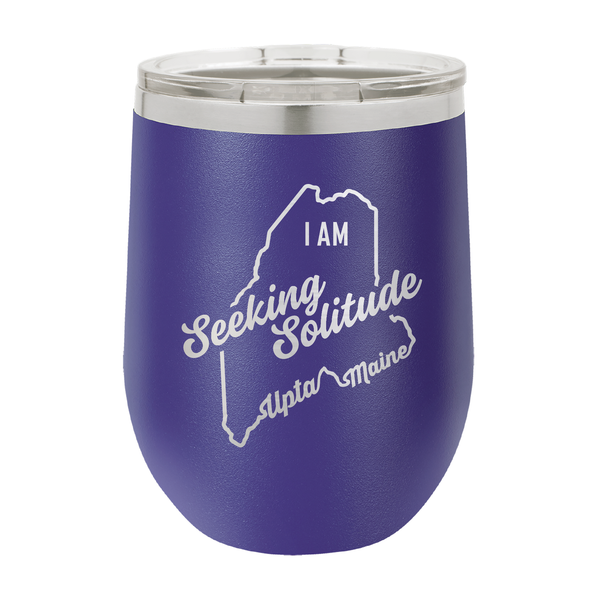 Polar Camel Stemless Wine Tumbler: Seeking Solitude