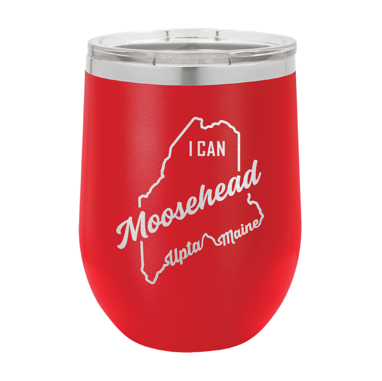 Polar Camel Stemless Wine Tumbler: Moosehead