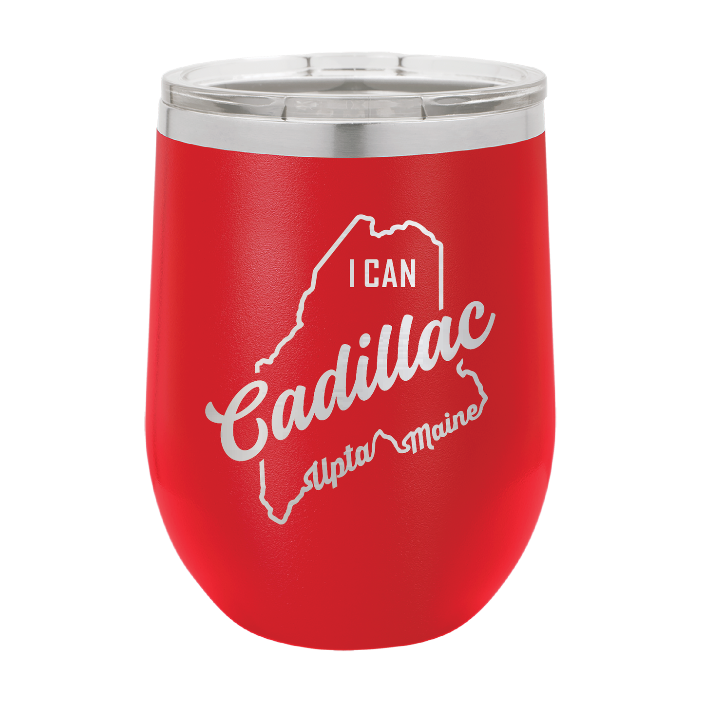 Polar Camel Stemless Wine Tumbler: Cadillac