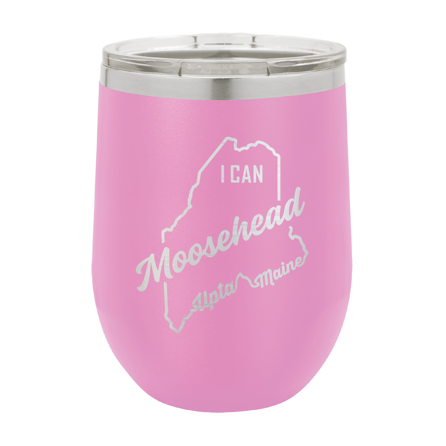 Polar Camel Stemless Wine Tumbler: Moosehead