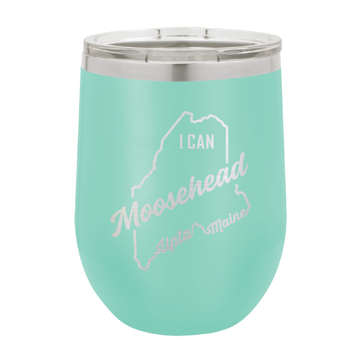 Polar Camel Stemless Wine Tumbler: Moosehead