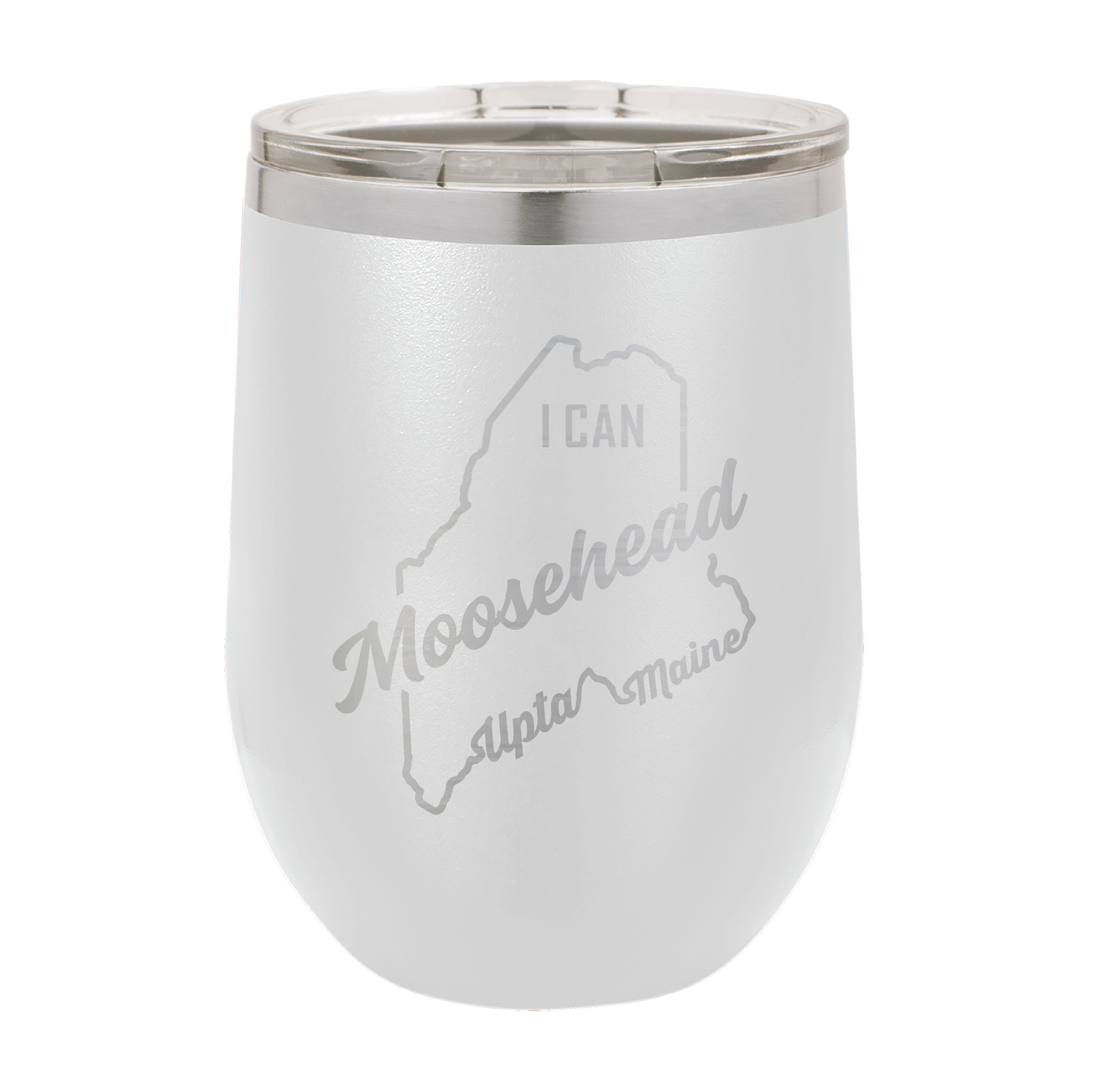 Polar Camel Stemless Wine Tumbler: Moosehead