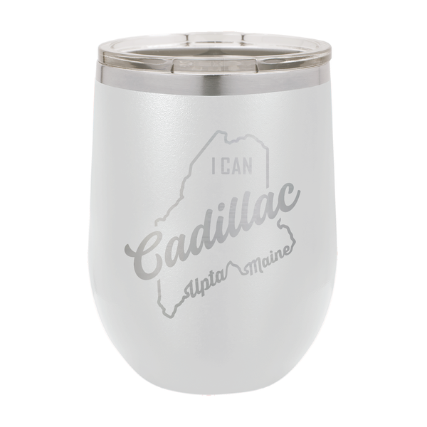 Polar Camel Stemless Wine Tumbler: Cadillac