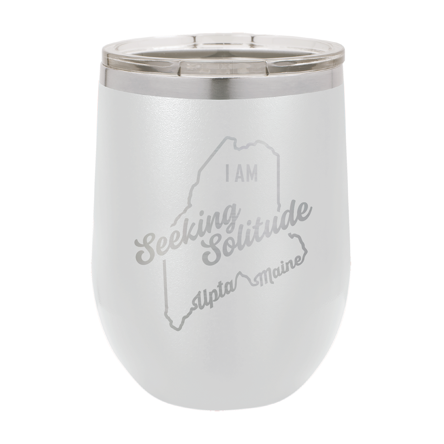 Polar Camel Stemless Wine Tumbler: Seeking Solitude