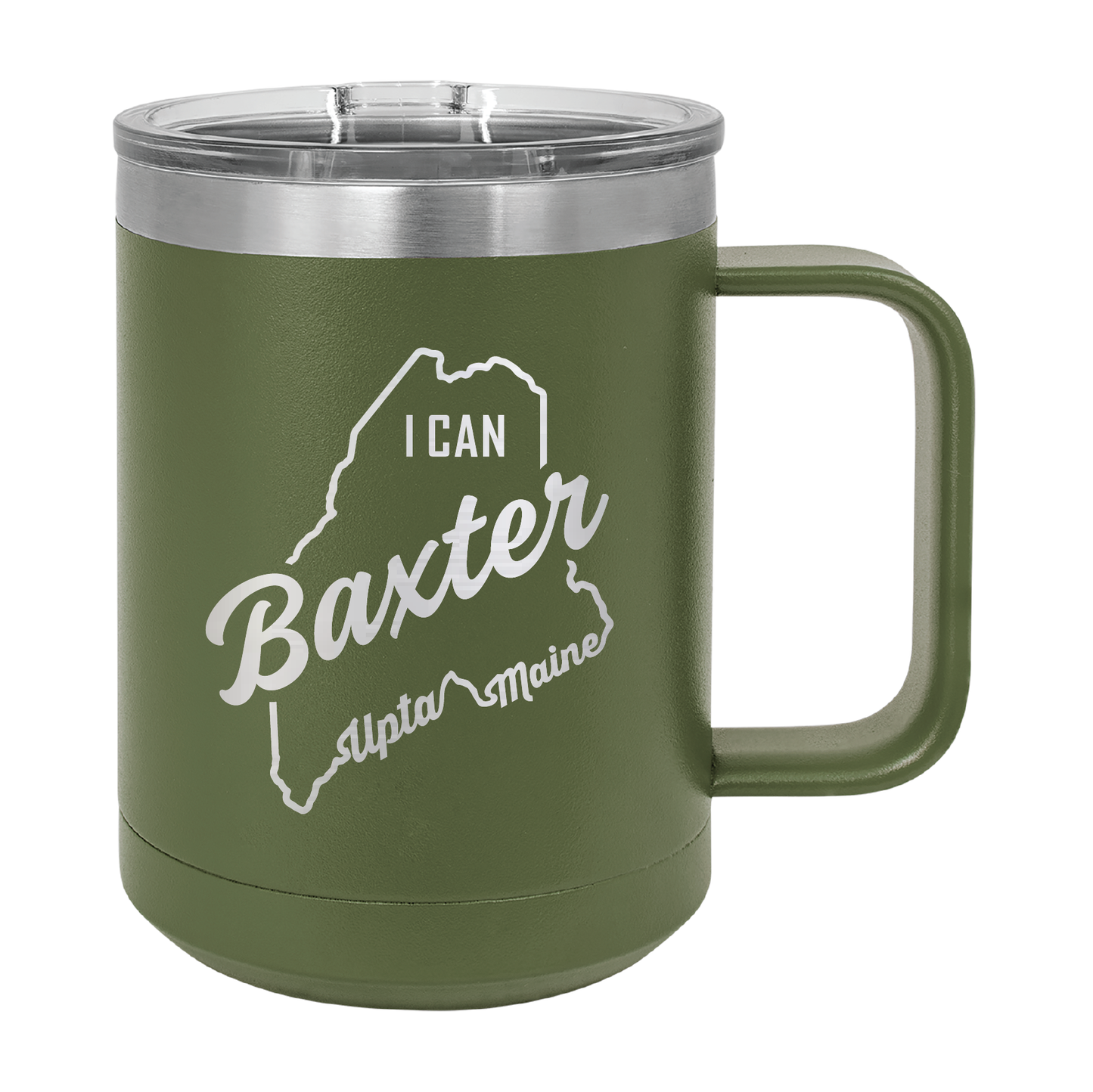 Polar Camel Travel Coffee Mug: Baxter