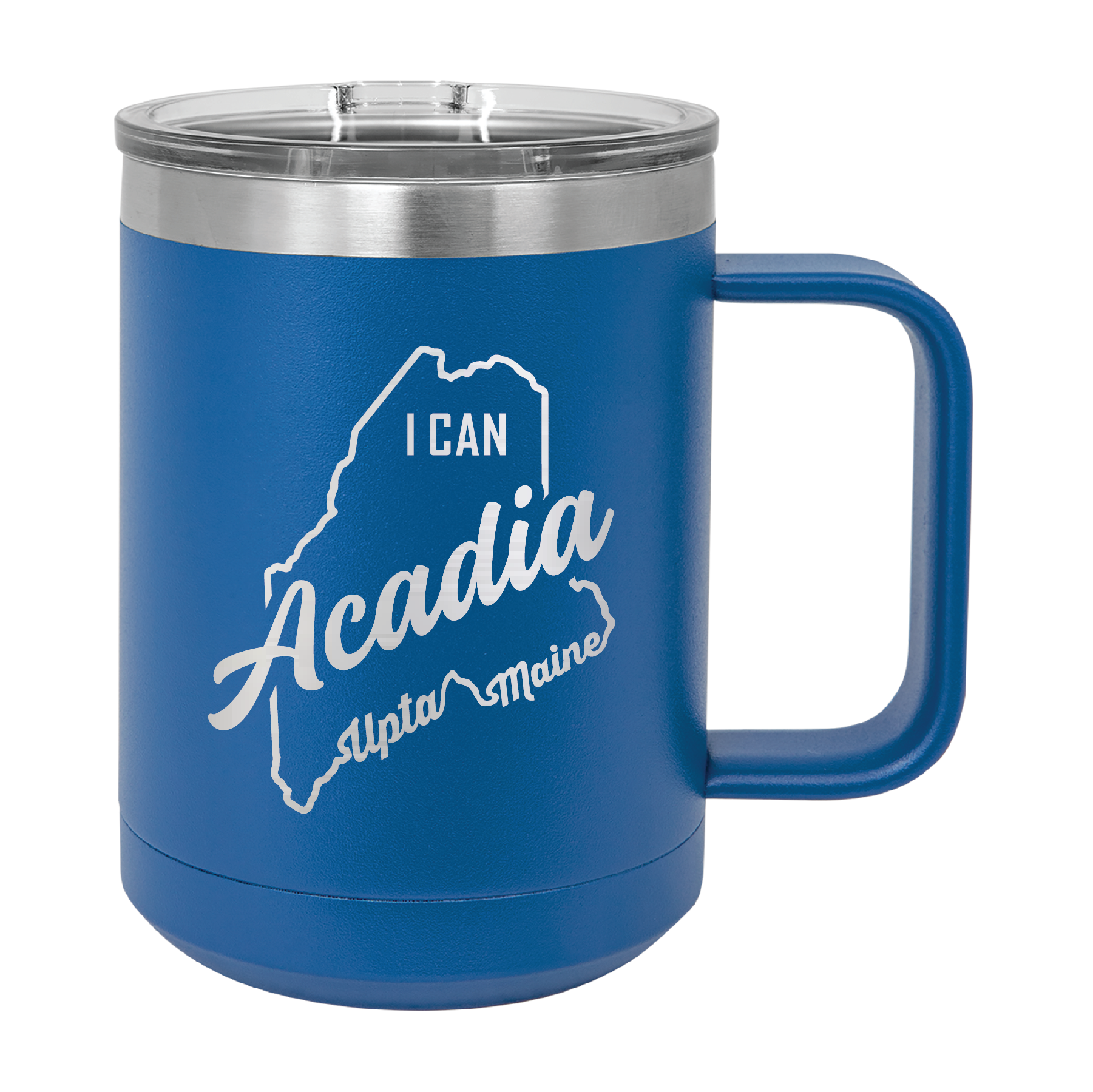 Polar Camel Travel Coffee Mug: Acadia