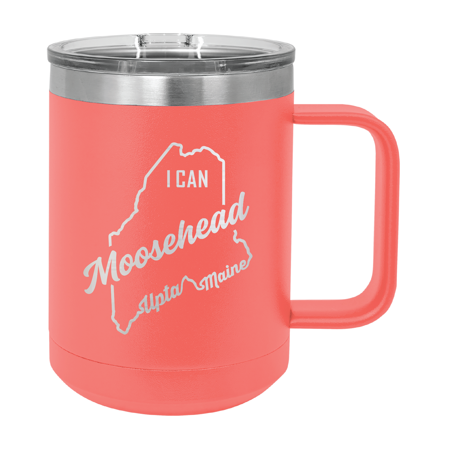 Polar Camel Travel Coffee Mug: Moosehead