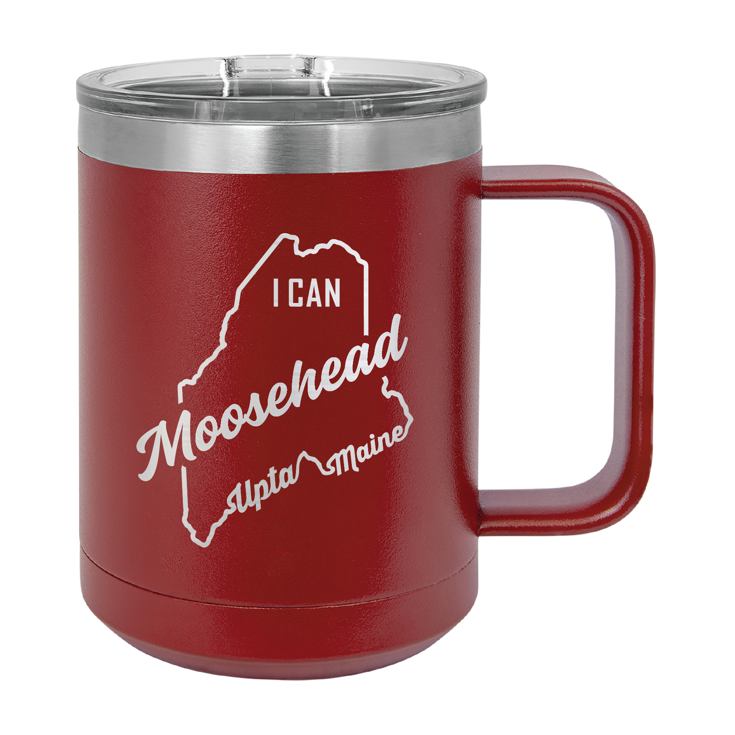 Polar Camel Travel Coffee Mug: Moosehead