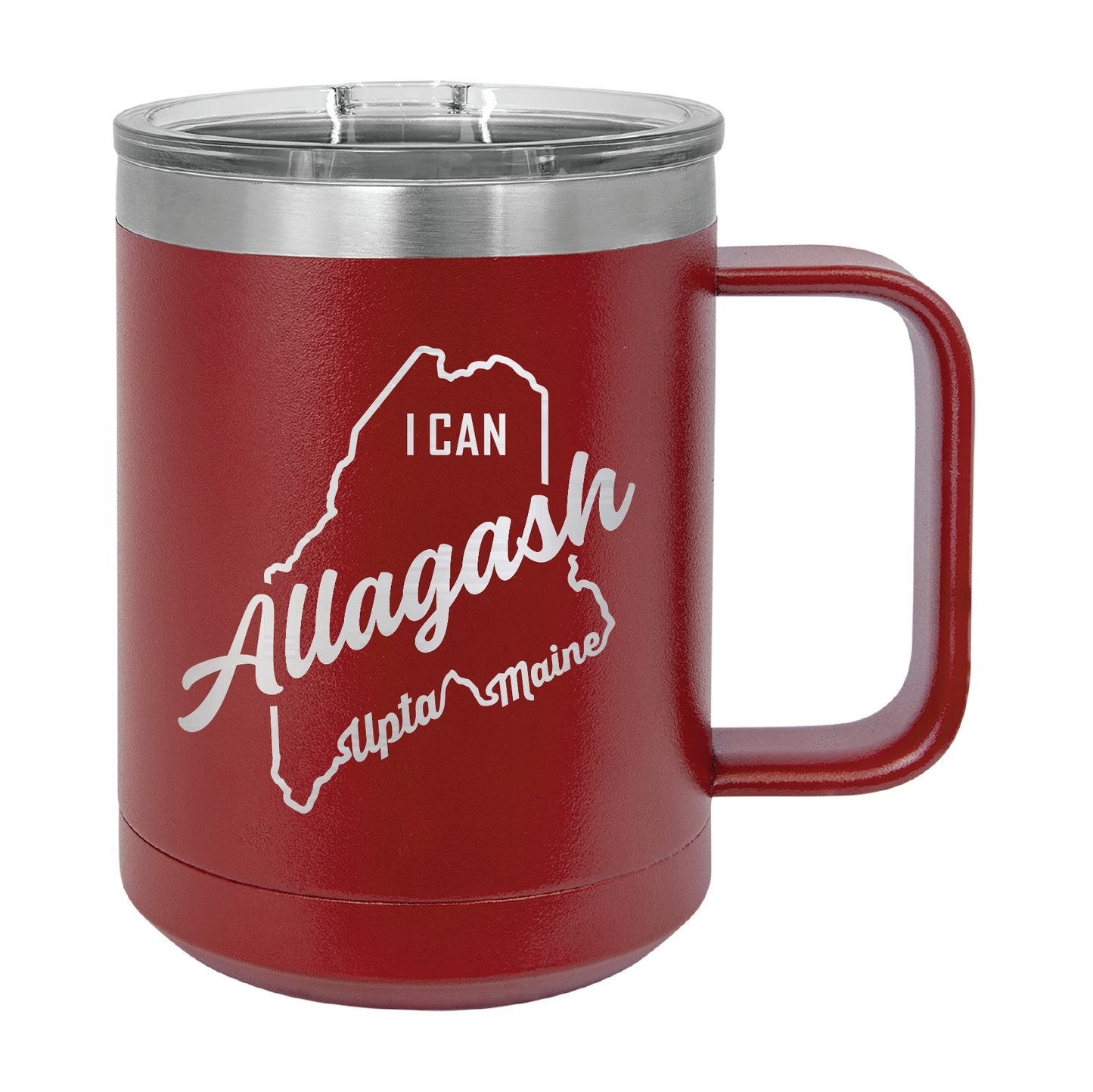 Polar Camel Travel Coffee Mug: Allagash