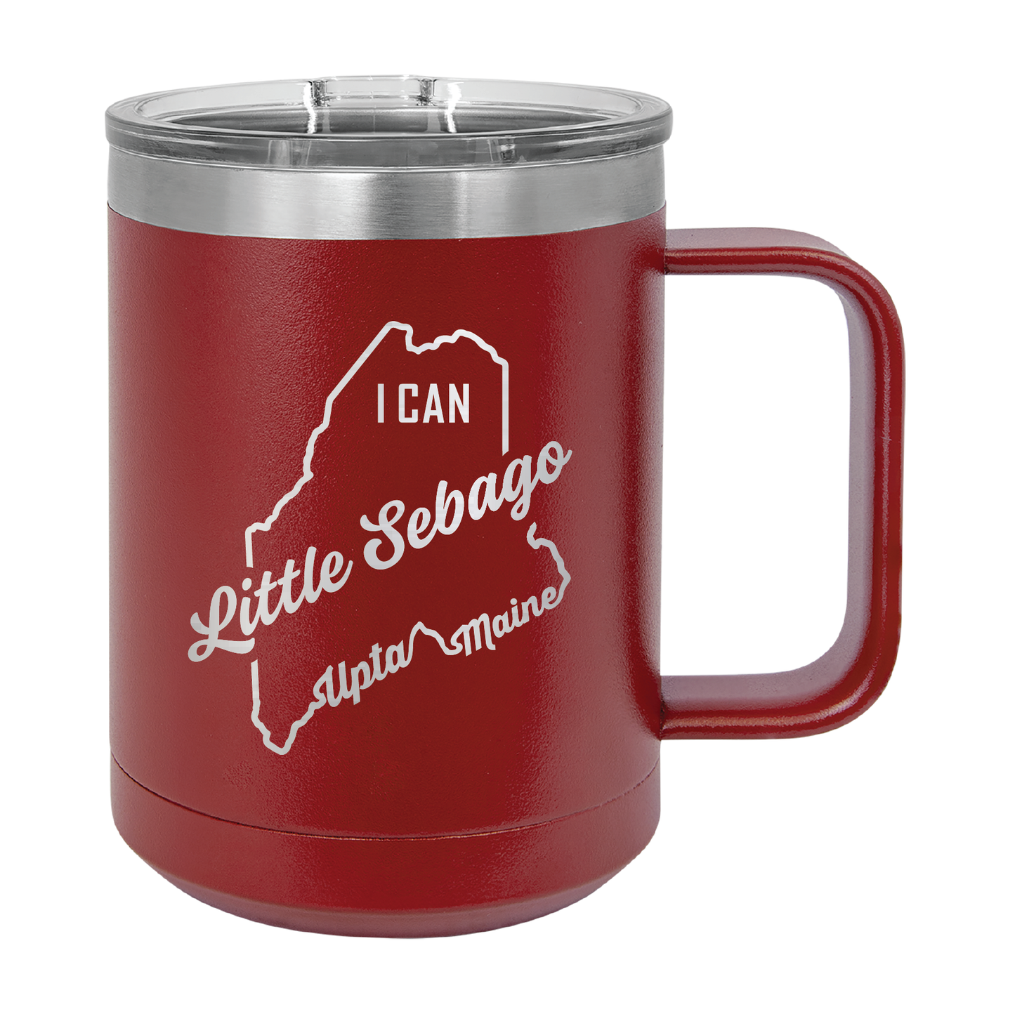 Polar Camel Travel Coffee Mug: Little Sebago