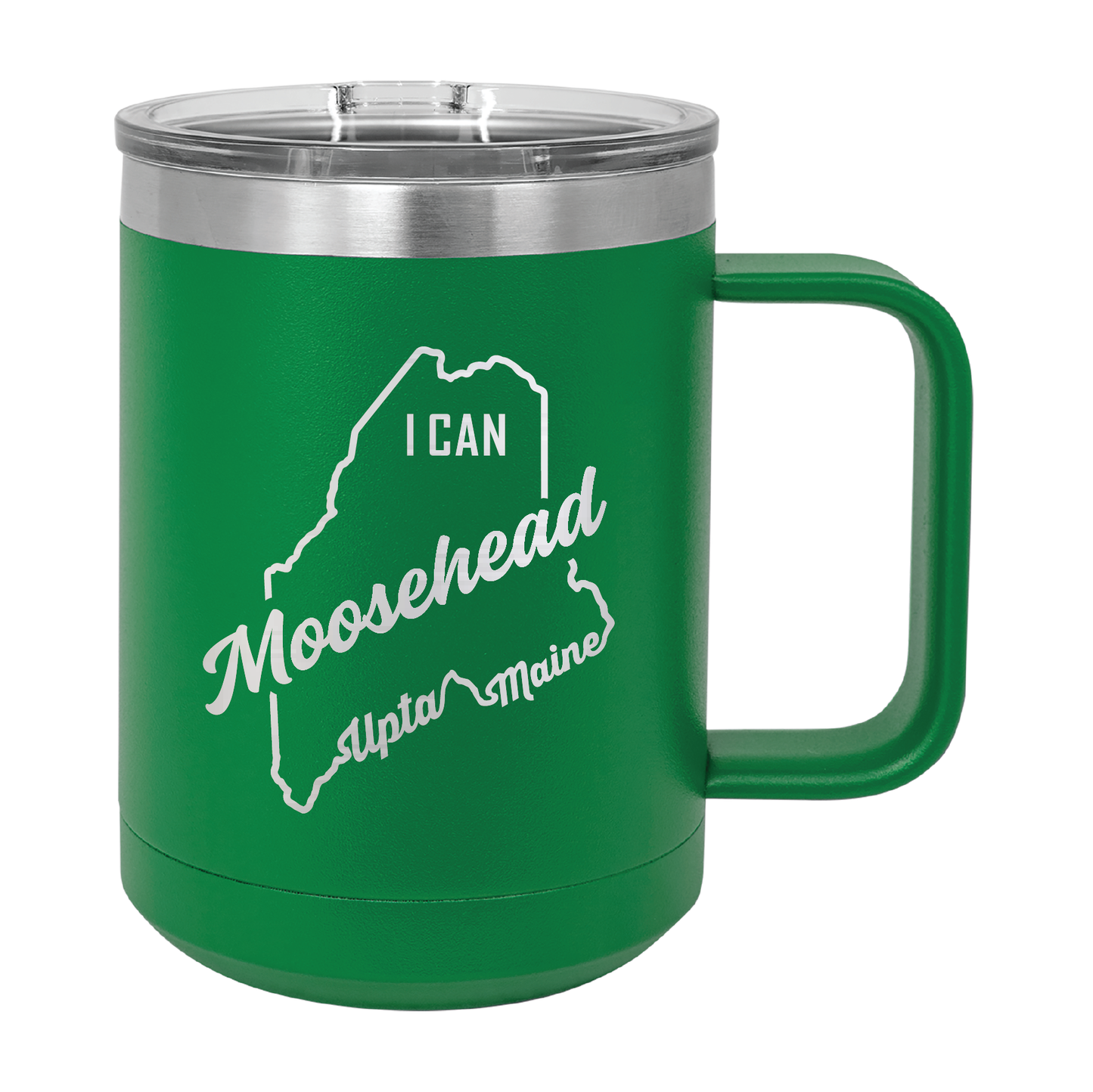 Polar Camel Travel Coffee Mug: Moosehead