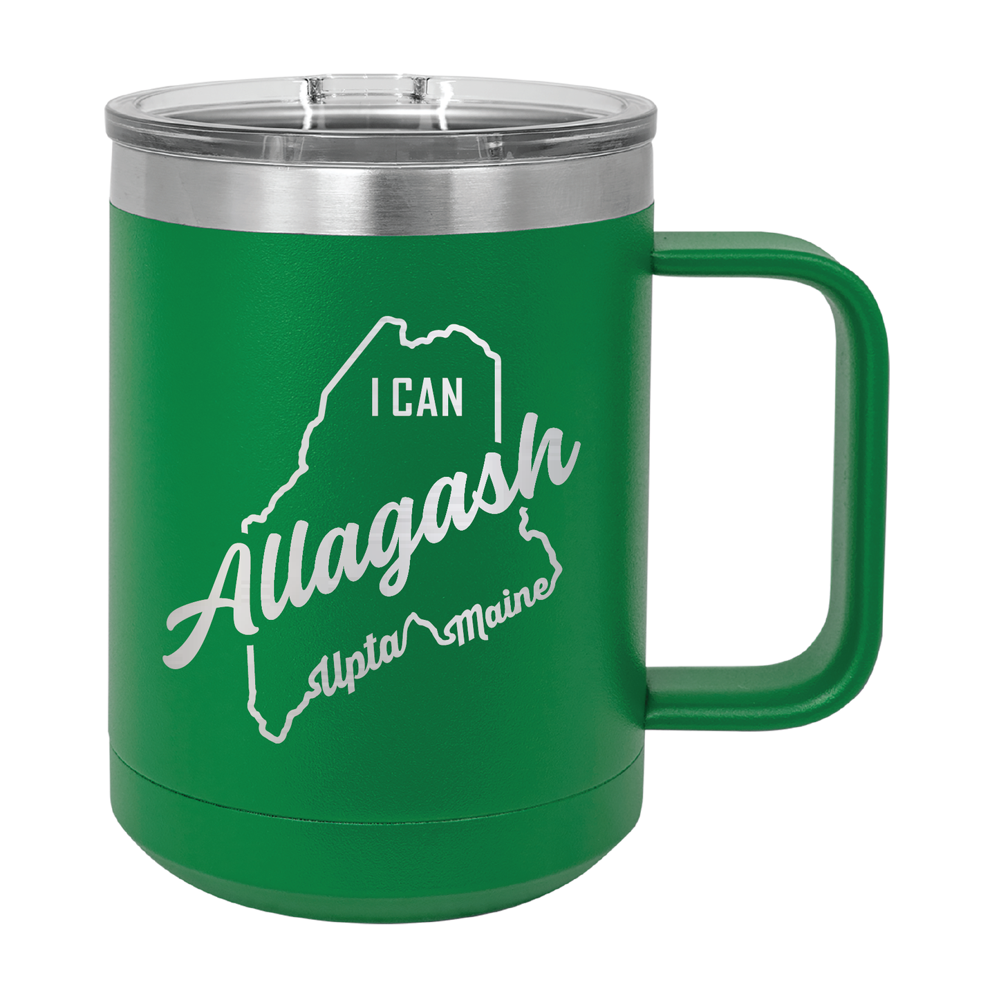 Polar Camel Travel Coffee Mug: Allagash