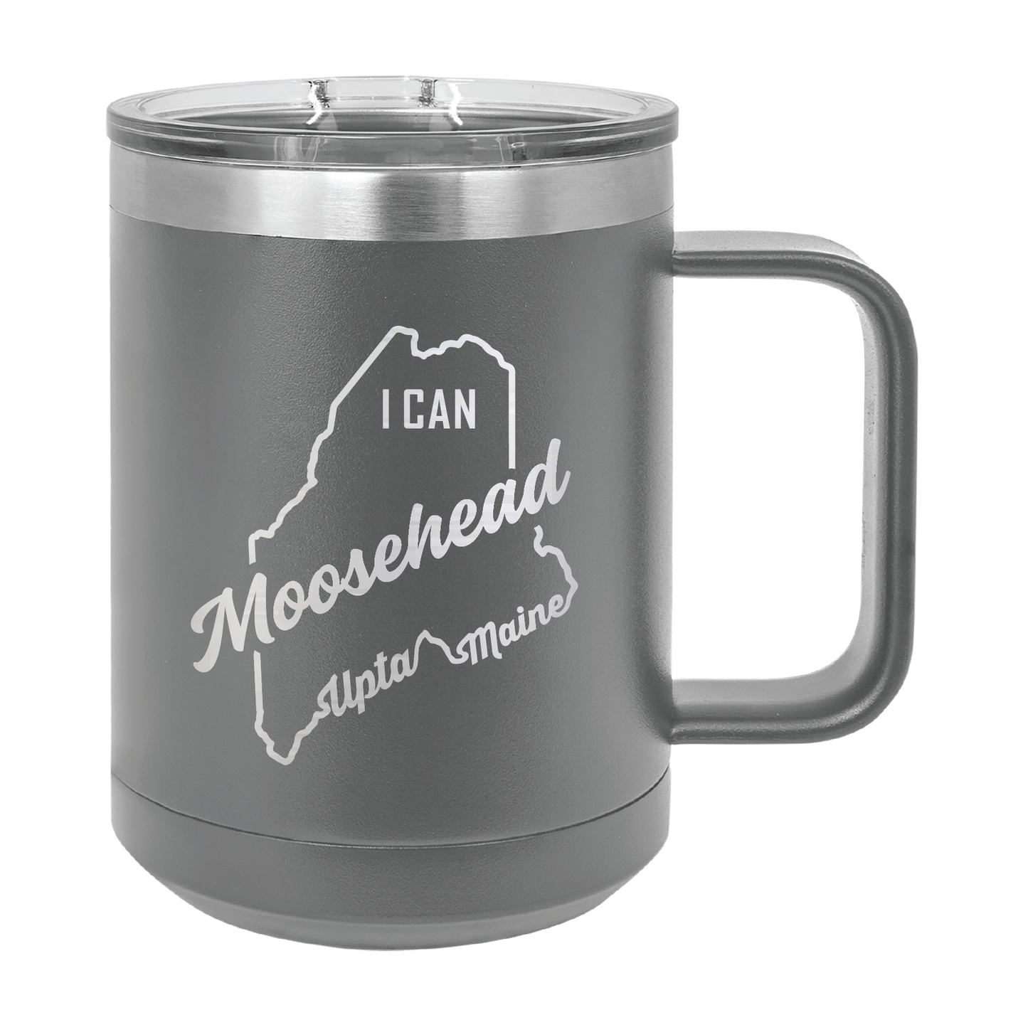 Polar Camel Travel Coffee Mug: Moosehead