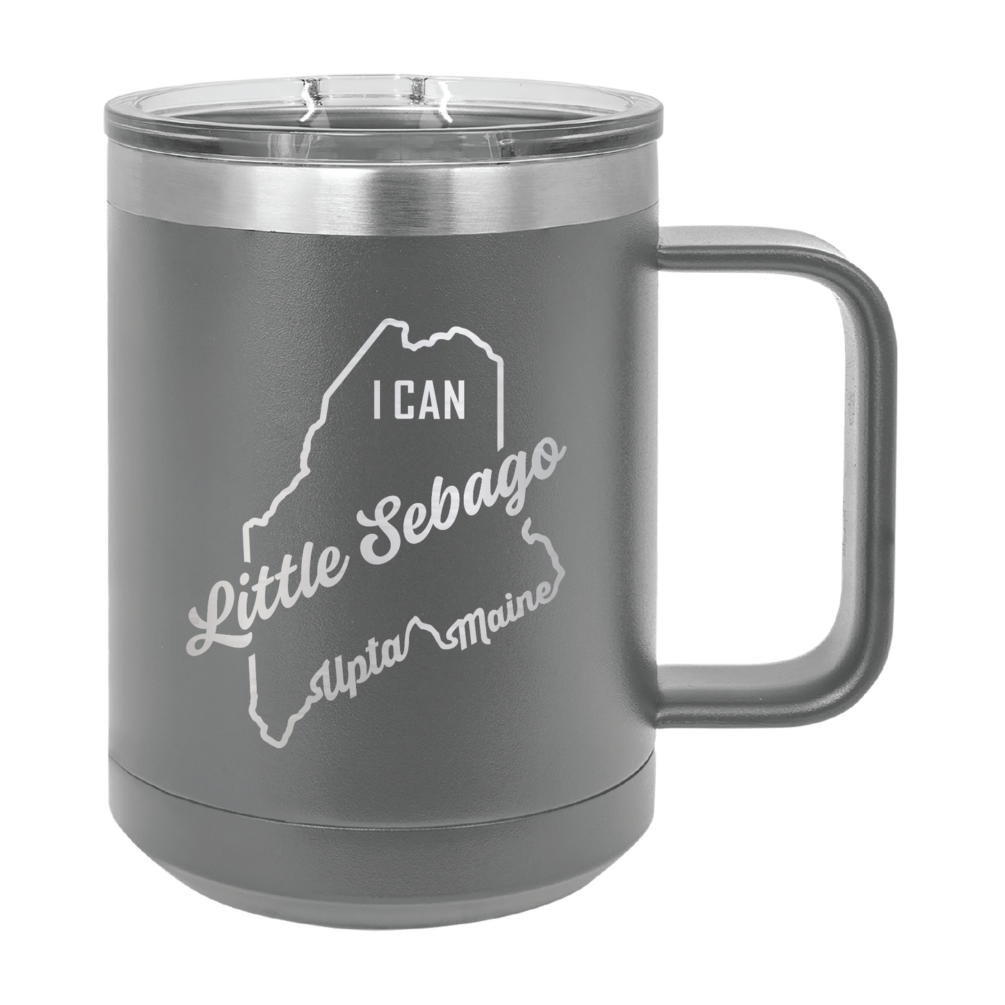 Polar Camel Travel Coffee Mug: Little Sebago