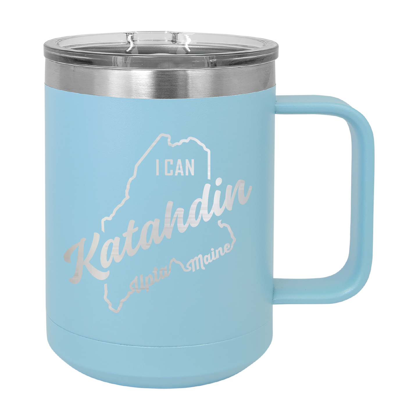 Polar Camel Travel Coffee Mug: Katahdin