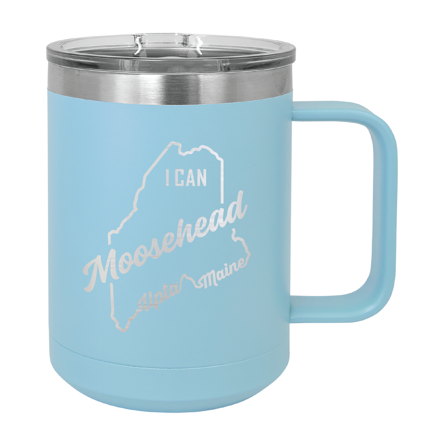 Polar Camel Travel Coffee Mug: Moosehead