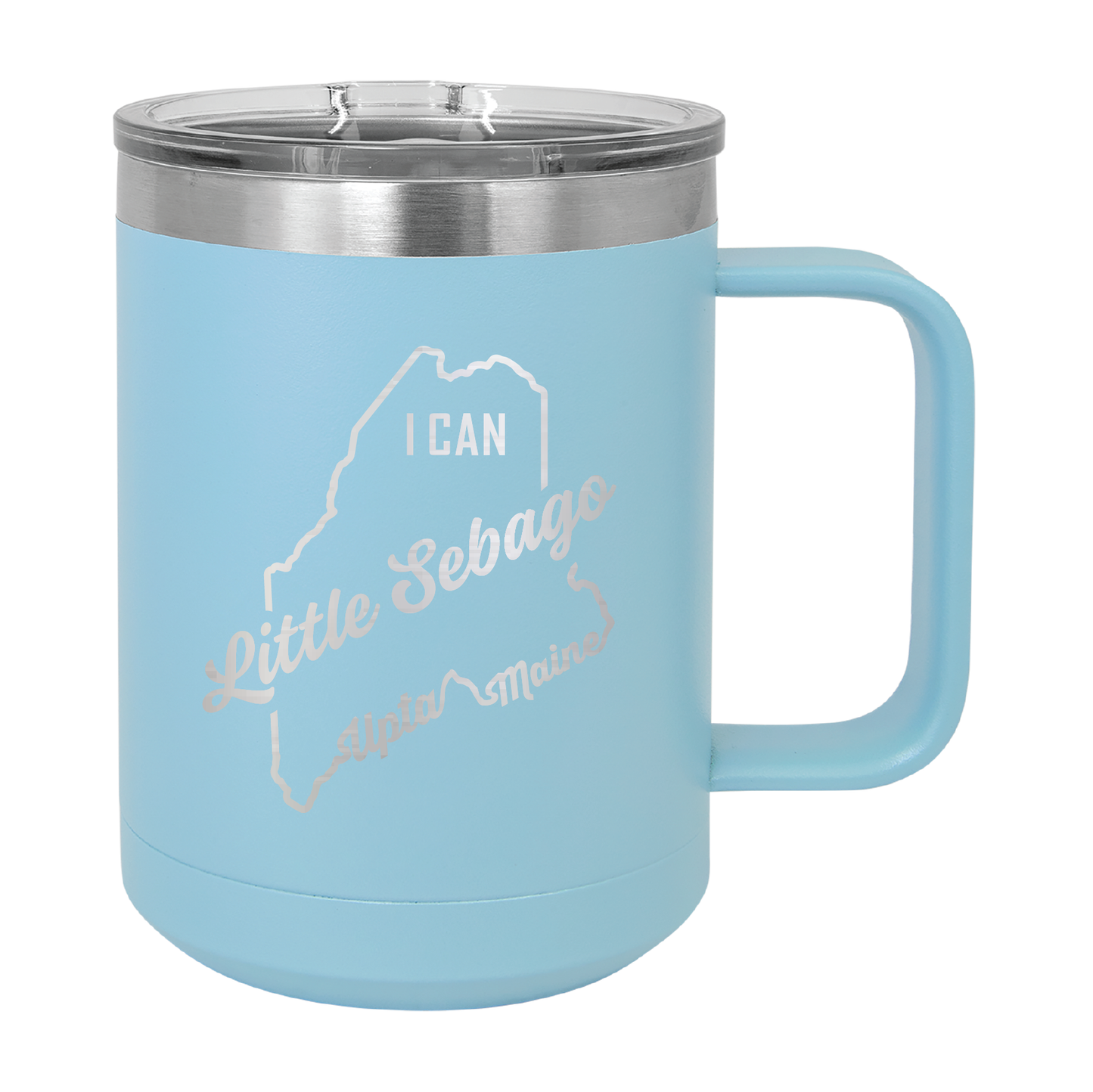 Polar Camel Travel Coffee Mug: Little Sebago