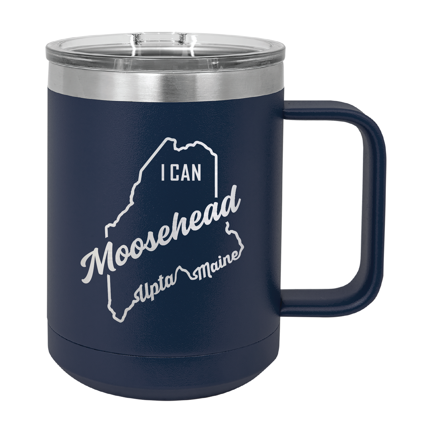 Polar Camel Travel Coffee Mug: Moosehead