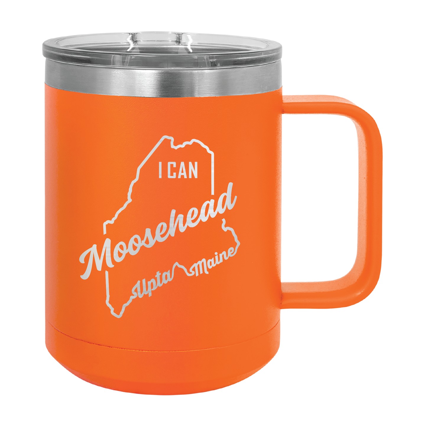 Polar Camel Travel Coffee Mug: Moosehead