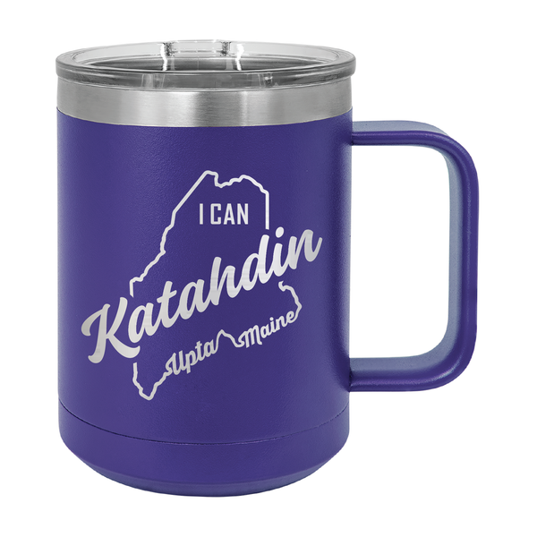 Polar Camel Travel Coffee Mug: Katahdin