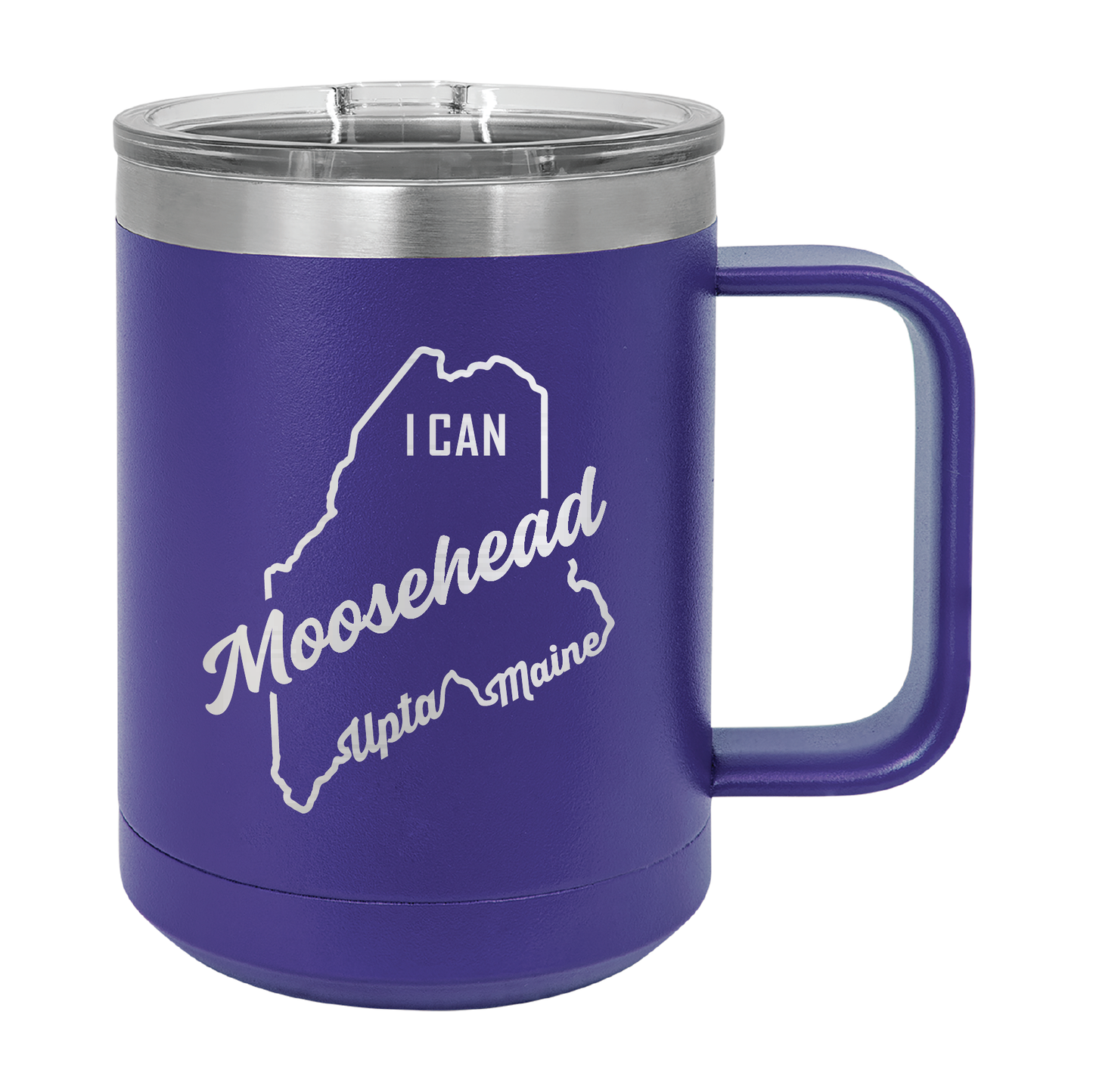 Polar Camel Travel Coffee Mug: Moosehead